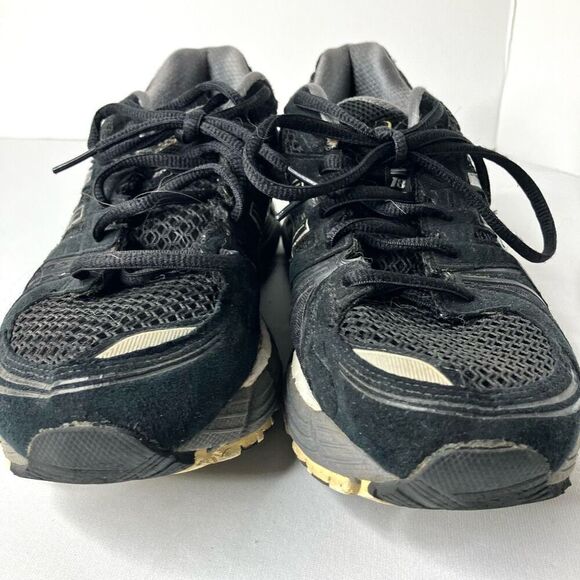 Asics Women’s Black Footbalance Gel-Kayano 18 Low Top Athletic Running Walking S - Picture 3 of 8